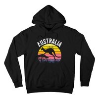 Australia Day Shirts Funny Australian Kangaroo Vintage Hoodie