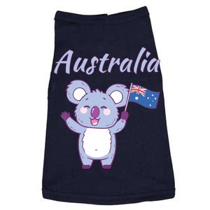 Australia Day Shirts Funny Koala Australian Flag Doggie Tank