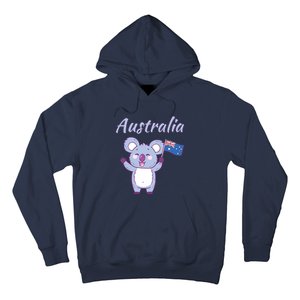 Australia Day Shirts Funny Koala Australian Flag Hoodie