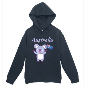 Australia Day Shirts Funny Koala Australian Flag Urban Pullover Hoodie