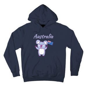 Australia Day Shirts Funny Koala Australian Flag Tall Hoodie