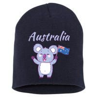 Australia Day Shirts Funny Koala Australian Flag Short Acrylic Beanie