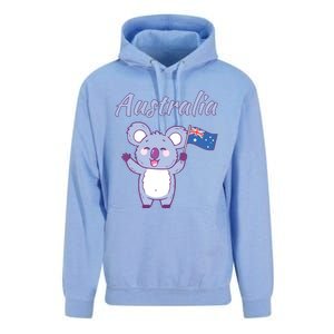 Australia Day Shirts Funny Koala Australian Flag Unisex Surf Hoodie