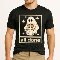 All Done Sign Language Speech Pathology Ghost Fall Halloween Performance Shirt