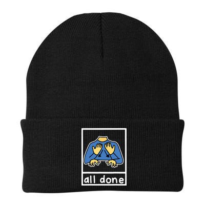 All Done Sign Language Beanie