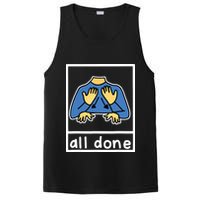 All Done Sign Language PosiCharge Competitor Tank