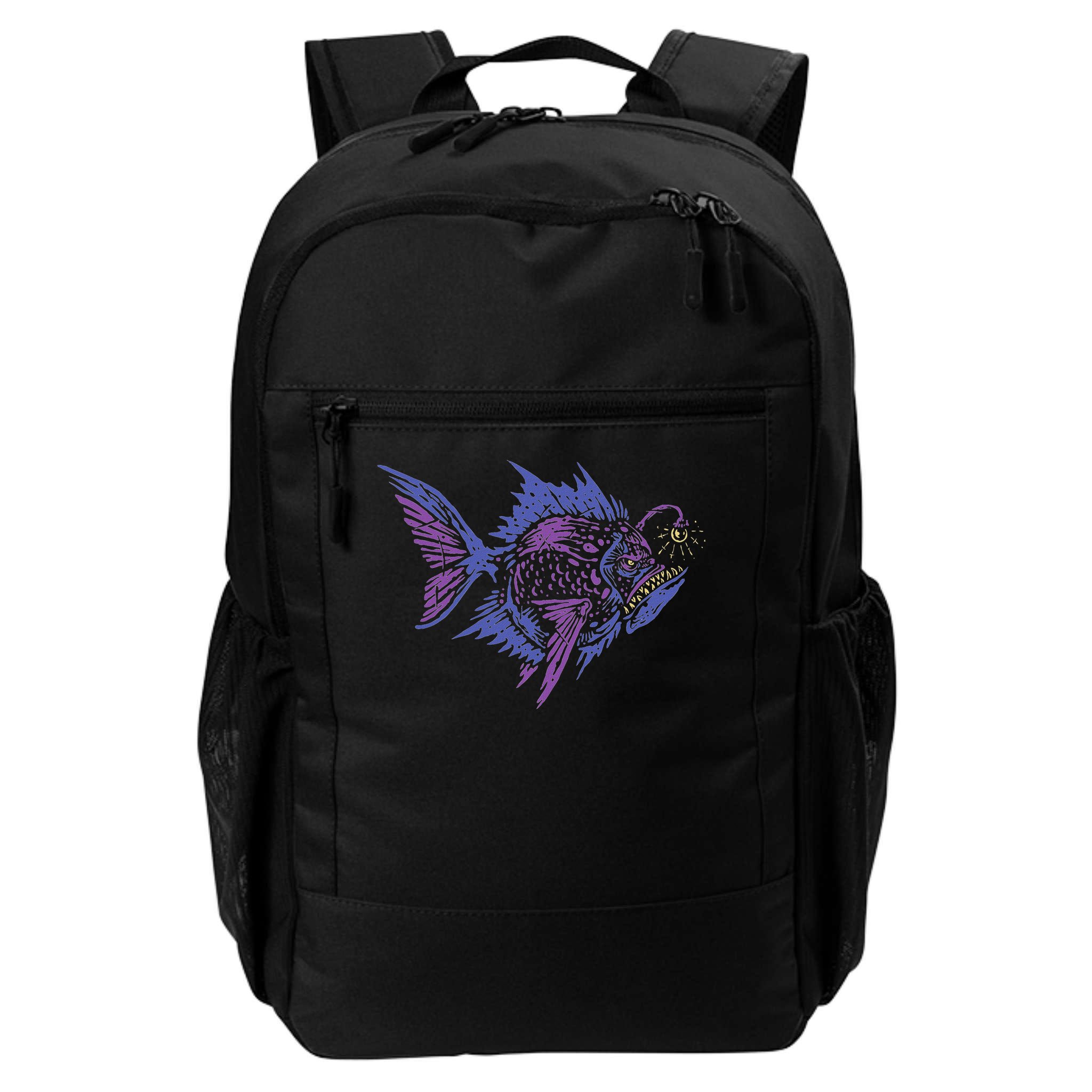 Anglerfish Deep Sea Creatures Sea Monster Angler Fish Backpack