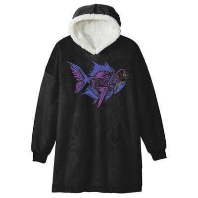 Anglerfish Deep Sea Creatures Sea Monster Angler Fish Hooded Wearable Blanket