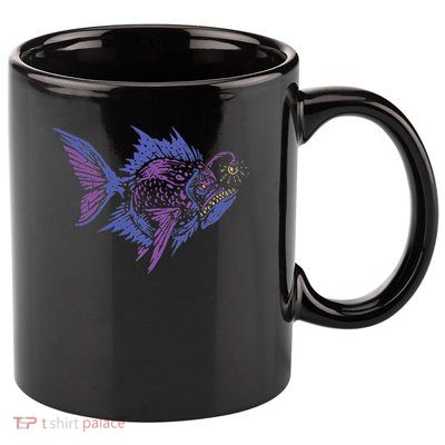 Anglerfish Deep Sea Creatures Sea Monster Angler Fish 11oz C Handle Ceramic Mug