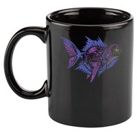 Anglerfish Deep Sea Creatures Sea Monster Angler Fish 11oz C Handle Ceramic Mug