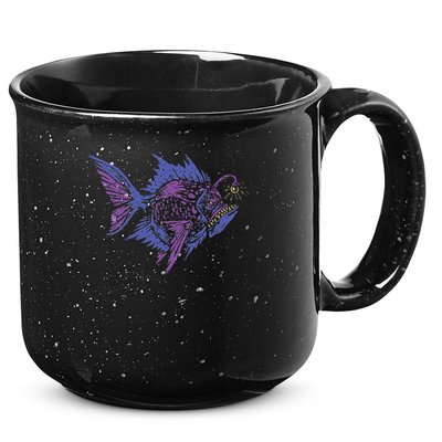 Anglerfish Deep Sea Creatures Sea Monster Angler Fish 15oz Campfire Ceramic Mug