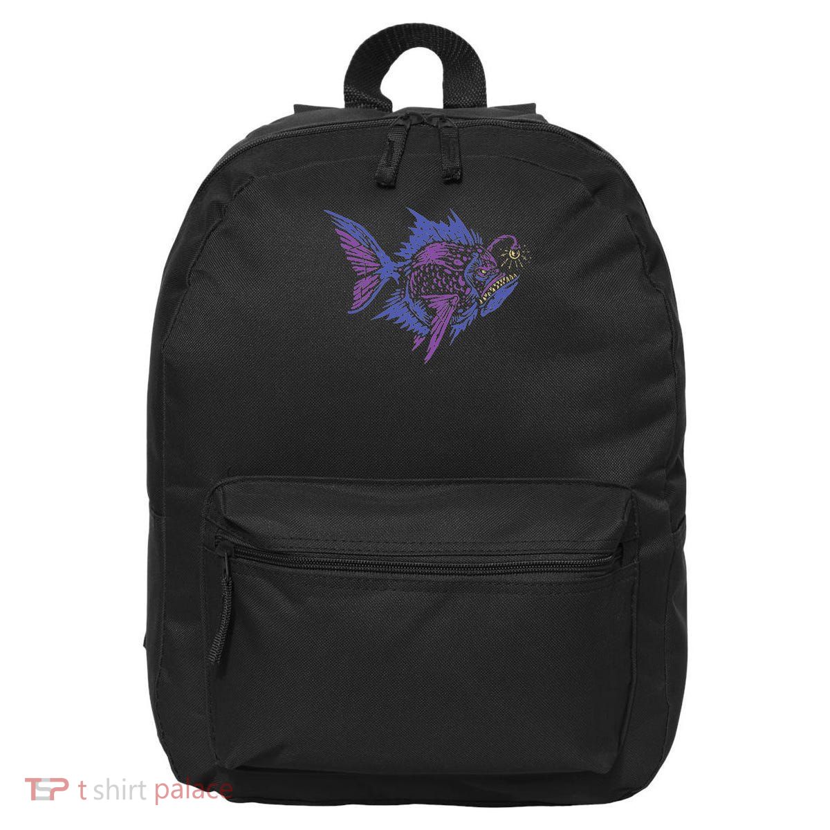 Anglerfish Deep Sea Creatures Sea Monster Angler Fish 16 in Basic Backpack