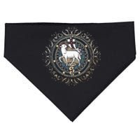 Agnus Dei Sanctus Traditional Latin Mass Catholic USA-Made Doggie Bandana