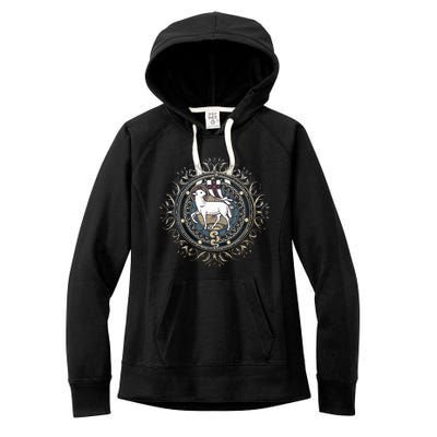 Agnus Dei Sanctus Traditional Latin Mass Catholic Women's Fleece Hoodie