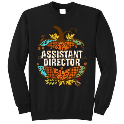 Assistant Director Thankful Grateful Blessed Fall Pumpkin Sweatshirt