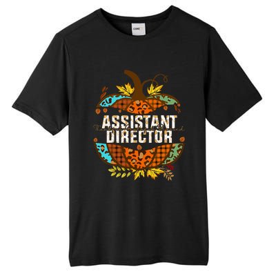 Assistant Director Thankful Grateful Blessed Fall Pumpkin Tall Fusion ChromaSoft Performance T-Shirt