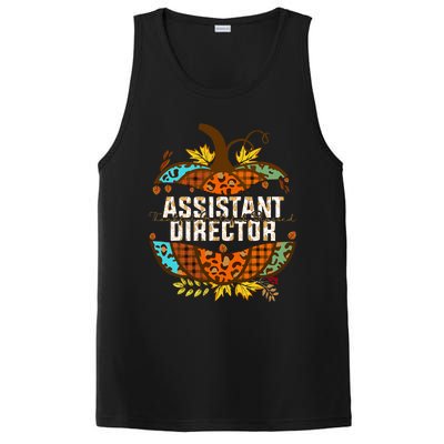 Assistant Director Thankful Grateful Blessed Fall Pumpkin PosiCharge Competitor Tank