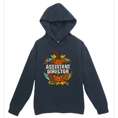 Assistant Director Thankful Grateful Blessed Fall Pumpkin Urban Pullover Hoodie