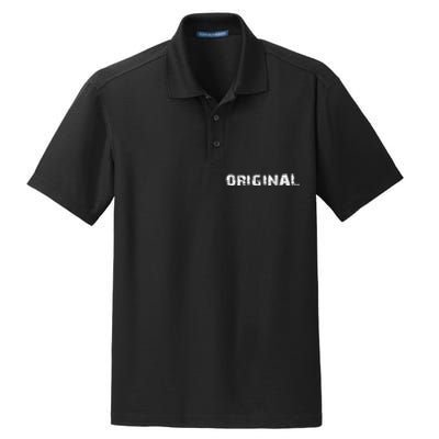 A Design That Says Original Dry Zone Grid Polo