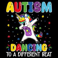 Autism Dancing To A Different Beat Dubbing Unicorn Autism Gift Impact Tech Backpack