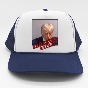 Arrested Donald Trump Mugshot Trucker Hat