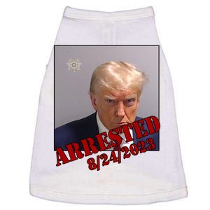 Arrested Donald Trump Mugshot Doggie Tank