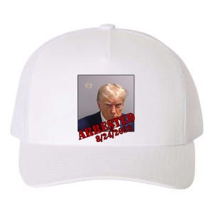 Arrested Donald Trump Mugshot Yupoong Adult 5-Panel Trucker Hat