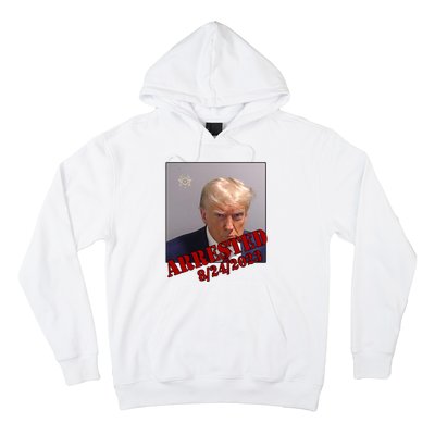 Arrested Donald Trump Mugshot Hoodie