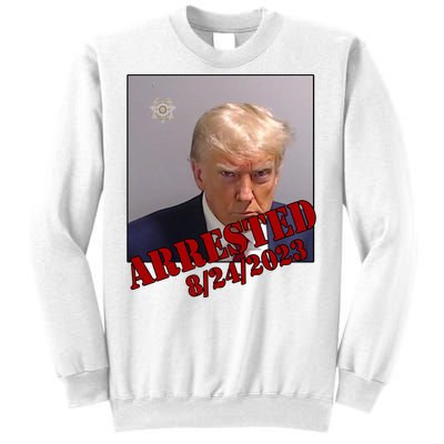 Arrested Donald Trump Mugshot Sweatshirt