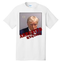 Arrested Donald Trump Mugshot Tall T-Shirt