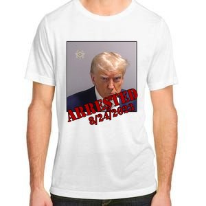 Arrested Donald Trump Mugshot Adult ChromaSoft Performance T-Shirt