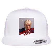 Arrested Donald Trump Mugshot Flatbill Hat