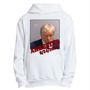 Arrested Donald Trump Mugshot Urban Pullover Hoodie