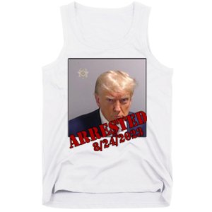 Arrested Donald Trump Mugshot Tank Top