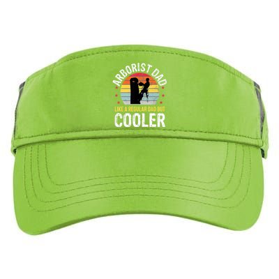 Arborist Dad Tree Climber Funny Arborist Father Adult Drive Performance Visor