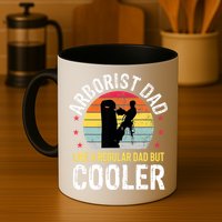 Arborist Dad Tree Climber Funny Arborist Father Mug