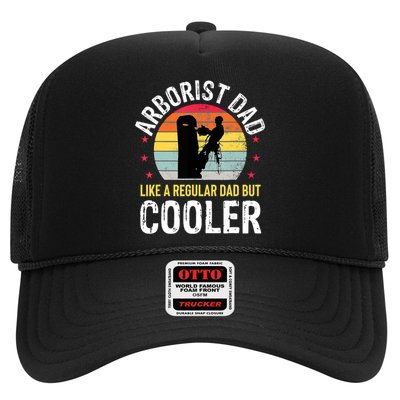 Arborist Dad Tree Climber Funny Arborist Father Trucker Hat