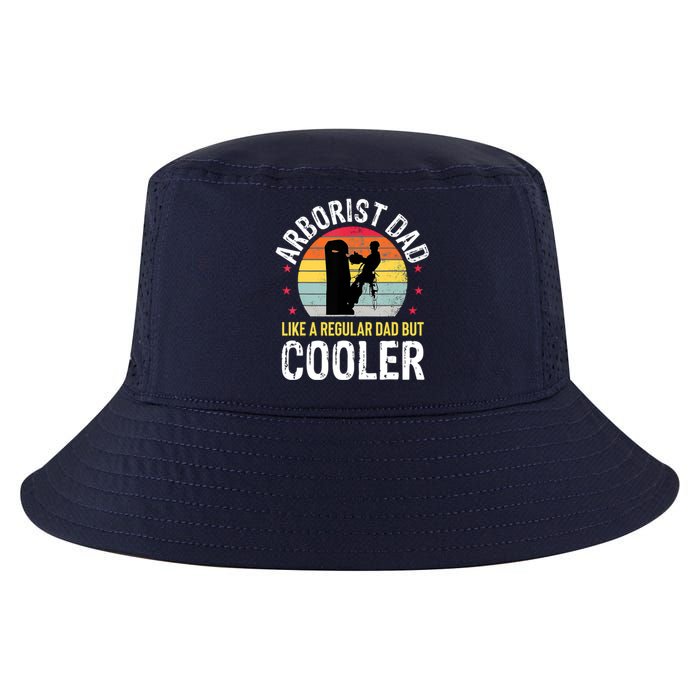 Arborist Dad Tree Climber Funny Arborist Father Cool Comfort Performance Bucket Hat