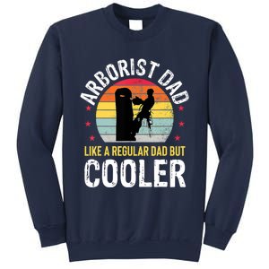 Arborist Dad Tree Climber Funny Arborist Father Sweatshirt