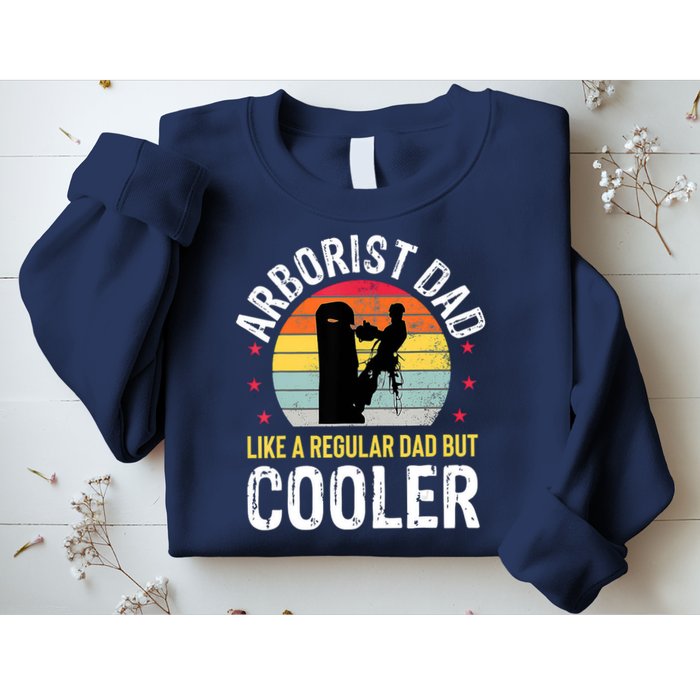 Arborist Dad Tree Climber Funny Arborist Father Sweatshirt