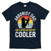 Arborist Dad Tree Climber Funny Arborist Father T-Shirt