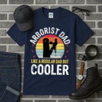 Arborist Dad Tree Climber Funny Arborist Father Tall T-Shirt