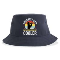 Arborist Dad Tree Climber Funny Arborist Father Sustainable Bucket Hat