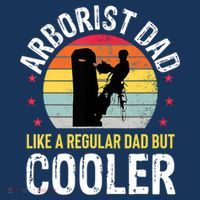 Arborist Dad Tree Climber Funny Arborist Father Premium T-Shirt