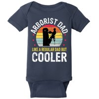 Arborist Dad Tree Climber Funny Arborist Father Baby Bodysuit
