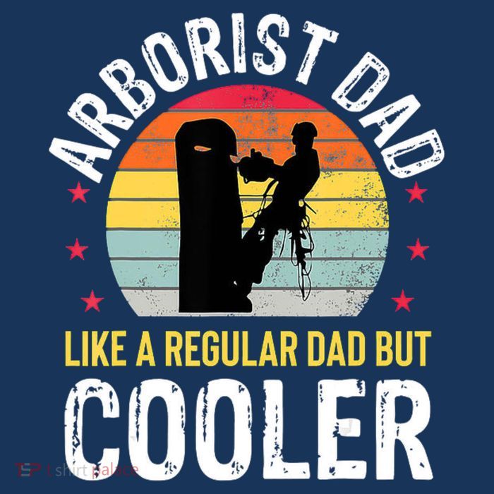 Arborist Dad Tree Climber Funny Arborist Father Short Acrylic Beanie