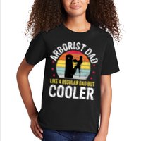 Arborist Dad Tree Climber Funny Arborist Father Kids T-Shirt