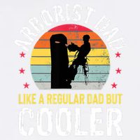 Arborist Dad Tree Climber Funny Arborist Father Garment-Dyed Sweatshirt