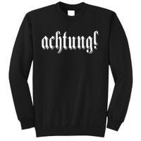 Achtung! Discover the Essence of Germany with German Language Sweatshirt