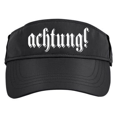 Achtung! Discover the Essence of Germany with German Language Adult Drive Performance Visor